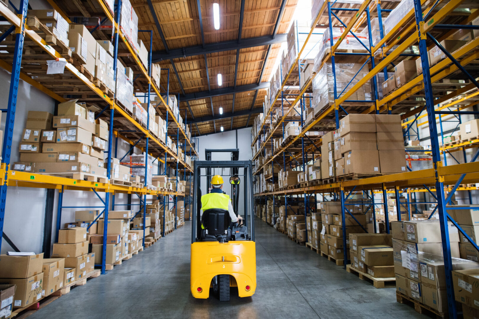 Warehouse,Man,Worker,With,Forklift.